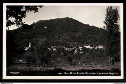 AK Ponte Capriasca /Lugano, Panorama