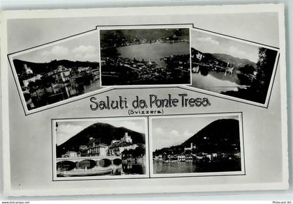 6988 Ponte Tresa - Saluti da Ponte Tresa 5-Bildkarte - 10216995