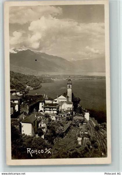 6622 Ronco sopra Ascona - Ortsansicht mit Kirche - 10147560