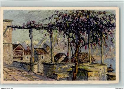 6645 Brione sopra Minusio Künstlerkarte Motivo rustico a Brione E. Zuppi... - 11056347