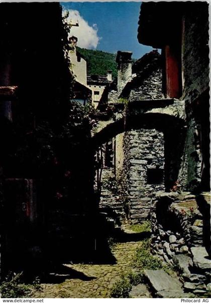 6645 Brione sopra Minusio - Tessin Ticino pittoresco Steinhäuser - 40145253