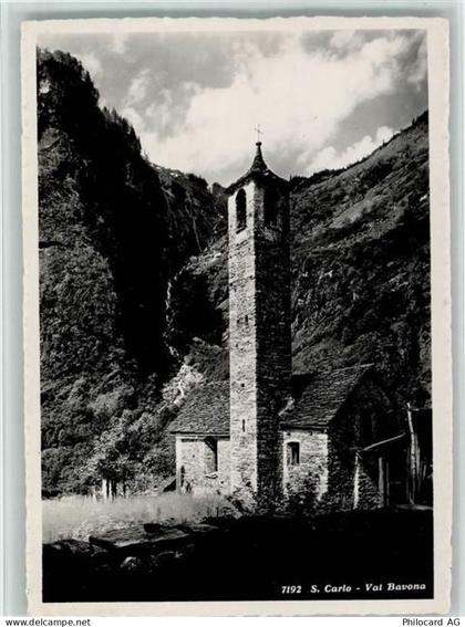 6690 Cavergno Robiei (Val Bavona) - Kirche - 10160019