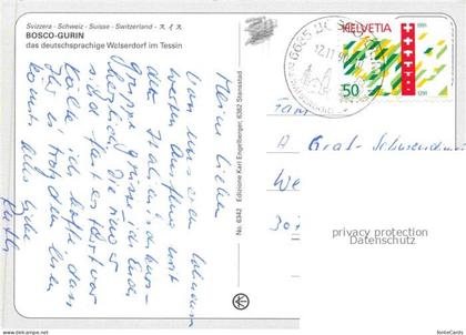 Bosco-Gurin Vallemaggia TI Walserdorf im Tessin Kirche Innenansicht