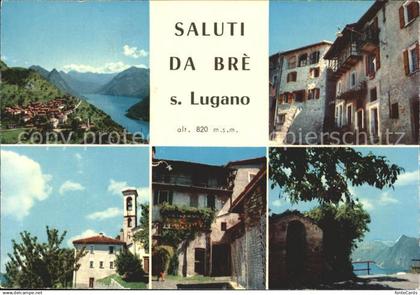 Bre Teilansichten Kirche Luganersee