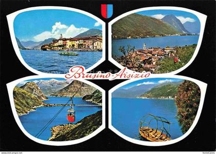 Brusino-Arsizio Brusinosizio TI Lago di Lugano Teilansichtn