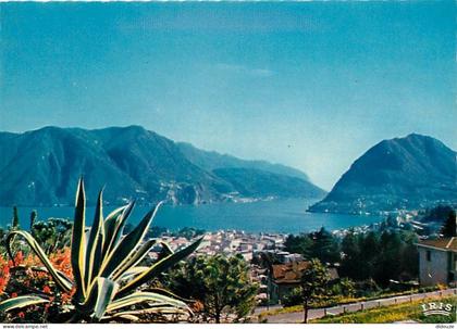 Carte Postale - Suisse - TI Tessin - Lugano - con S. Salvatore - CPM - Carte Neuve - Voir Scans Recto-Verso - Poscard -