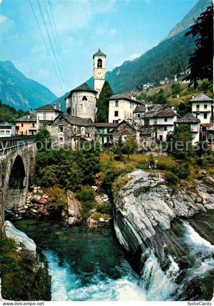 Lavertezzo Dorfmotiv