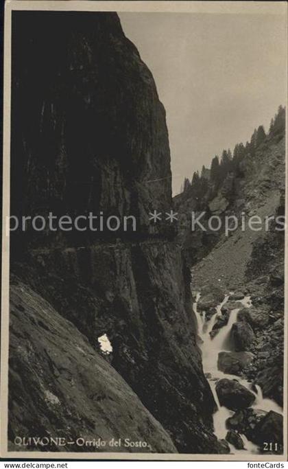 Olivone Orrido del Sosto