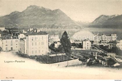 Paradiso TI Luganersee Alpen