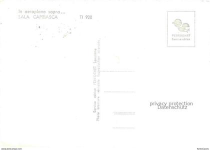 Sala-Capriasca Tesserete Lugano TI Fliegeraufnahme mit Kirche