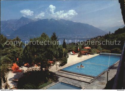 San Nazzaro Lago Maggiore Ferienzentrum La Campagnola Schwimmbad