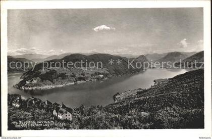 Serpiano TI mit Luganersee