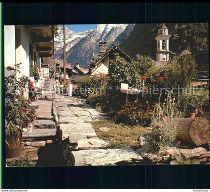Sonogno Dorfpartie