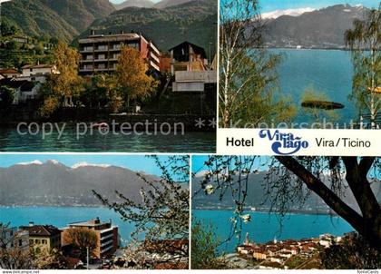 Vira Gambarogno Albergo Viralago Lago Maggiore Alpen