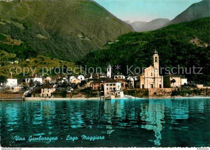 Vira Gambarogno mit Lago Maggiore