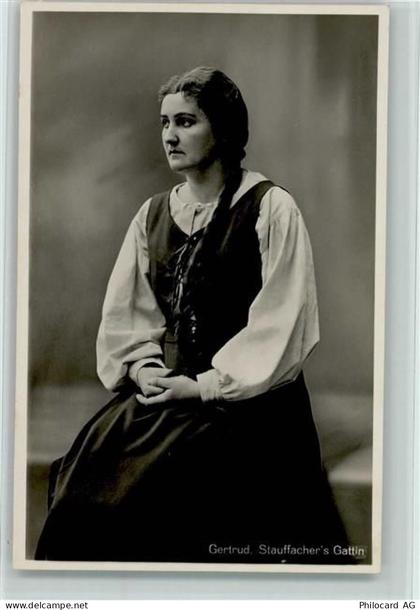 6460 Altdorf UR - Tellspiele Altdorf Gertrud Stauffachers Gattin - 10163205