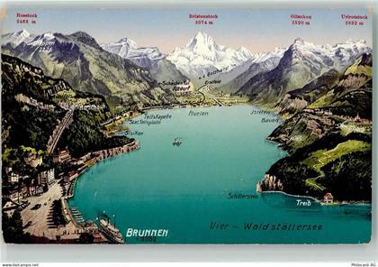 6468 Attinghausen - Vierwaldstätter See Vogelschau - 39497744