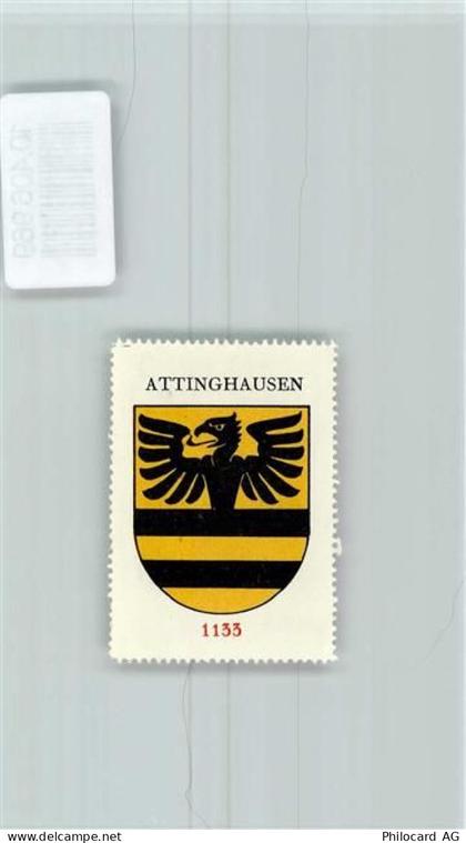 6468 Attinghausen - Vignette Wappen Kaffee Hag 1920-1940 Adler - 10406969