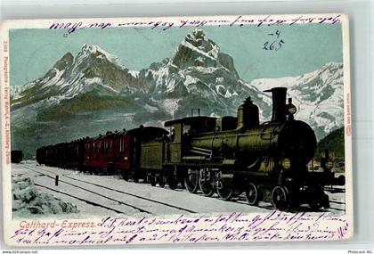 6472 Erstfeld - 1906 Eisenbahn Gotthard Express - 10394051