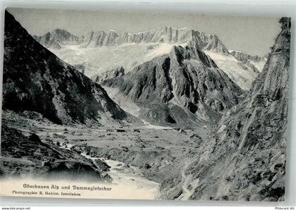 6487 Göschenen Foto AK Göschenen Alp Dammagletscher - 38193513