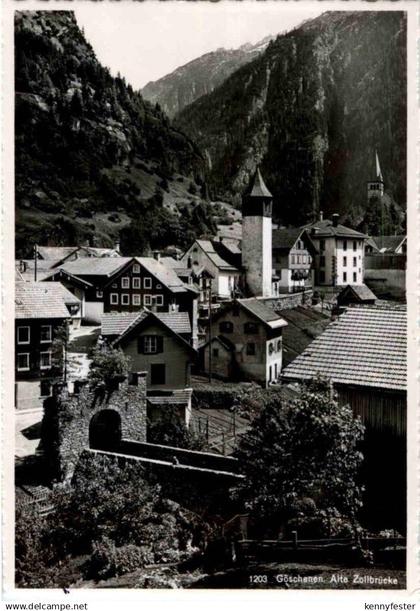 Göschenen - Alte Zollbrücke