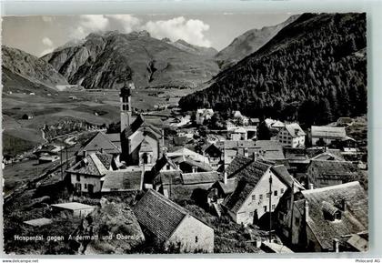6493 Hospental - Hospental gegen Andermatt und Oberalp - 10282639