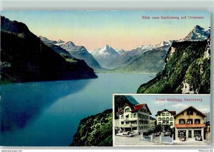 6377 Seelisberg Gebrauchsspuren Blick vom Seelisberg auf Urnersee - 10302565