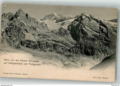 6473 Silenen Foto AK Hüfigletscher Tödigruppe - 38222908