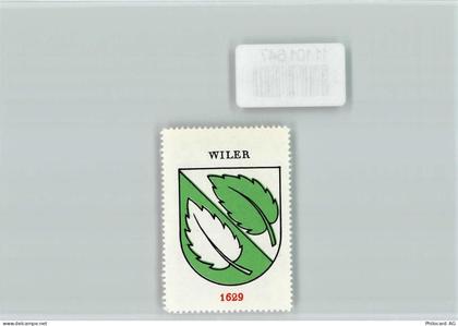 6482 Wiler Gurtnellen - Vignette Wappen Kaffee Hag ca 1920-1940 - 11101647