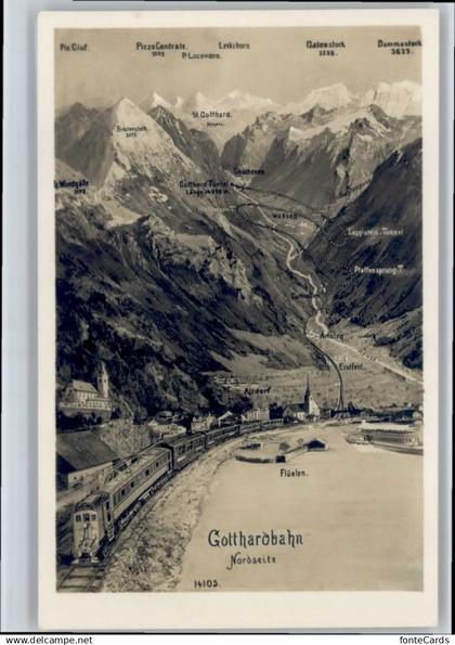 Flueelen UR Flueelen Gotthardbahn