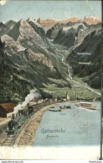 Flueelen UR Flueelen Gotthardbahn x 1907