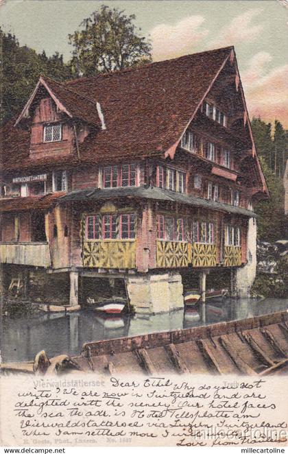 * SWITZERLAND - Treib - Vierwaldstattersee 1905