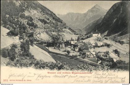 Wassen UR Wassen Mayenreussbruecke