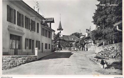 A6371 SUISSE VAUD BURSINEL AUBERGE COMMUNALE RUE ÉGLISE ANIMÉE