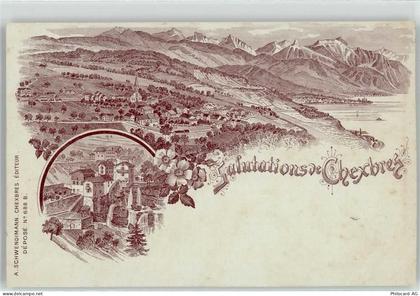 1071 Chexbres Lithographie - 52020482