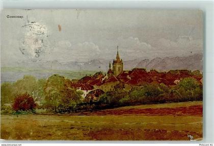 1304 Cossonay-Ville 1916 Gebrauchsspuren - 10301993