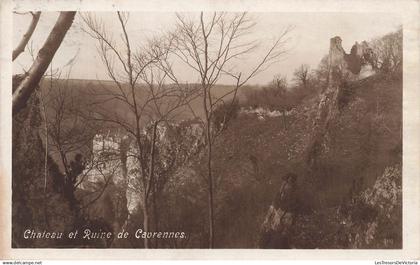 [-5%] SUISSE - Château et Ruine de Caurennes - Carte Postale Ancienne