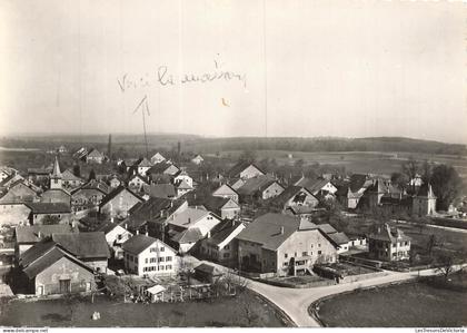 SUISSE - Goumoens la Ville - Entrée - Village - Habitation - Eglise - Jardin potager - Carte postale