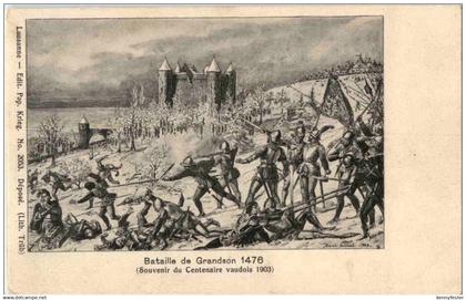 Bataille de Grandson 1476