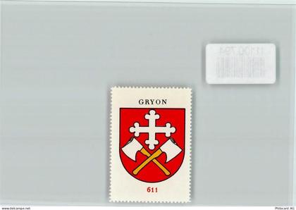 1882 Gryon - Vignette Wappen Kaffee Hag ca 1920-1940 Gryon - 11100794