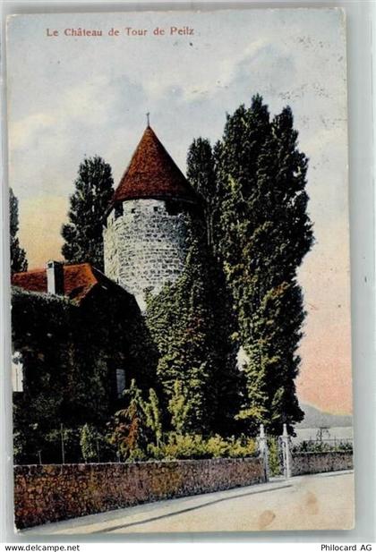1814 La Tour-de-Peilz 1911 Foto AK Schloss - 38194730