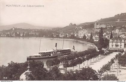 Suisse - MONTREUX (VD) Bateau-Salon La Suisse au débarcadère - Ed. Perrochet 193