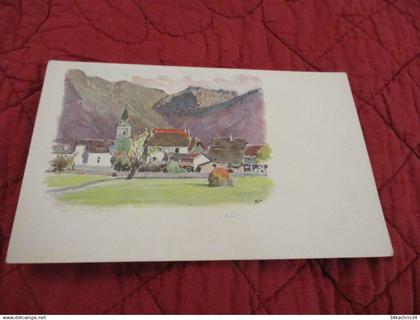 CPA Suisse Précurseur avant 1906 illustrée par Gehr Noville