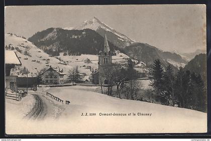 AK Ormont-Dessous, Panorama et le Chaussy