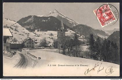 AK Ormont-Dessous, Panorama et le Chaussy