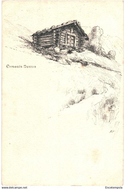 CPA Carte postale  Suisse  Ormont Dessus  début 1900 VM85205