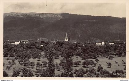 Suisse - RANCES (VD) Vue générale - Clocher - Ed. Pisler-Bogno 5907