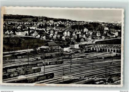 1020 Renens VD 1940 Foto AK Prilly et Lausanne - Rangierbahnhof - 13085946