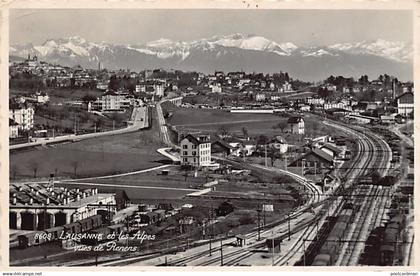 Suisse - RENENS (VD) Vue générale – Réseau ferroviaire - Ed. Perrochet 8608