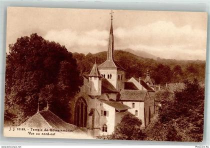 1323 Romainmôtier-Envy Foto AK Kirche - 38193975